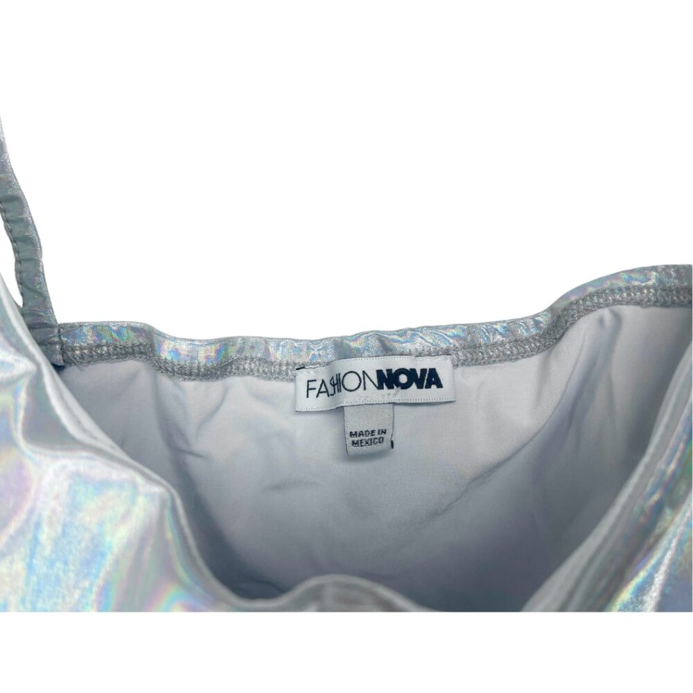 Holographic Short Set - Silver - Picture 4 of 6